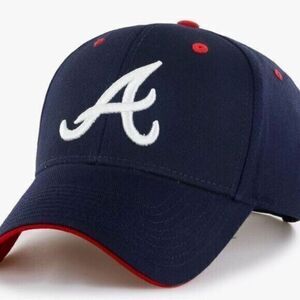 NWT Fan Favorite MLB Atlanta Braves Navy Baseball Cap  Adjustable